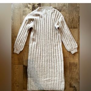long wool dress